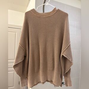 Aerie Chunky Ribbed Sweater M Camel/Tan
**WORN ONCE